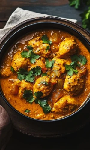The Best Slow Cooker Chicken Korma 🍗🥥🌿